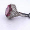 Bague 49 Bague en platine avec tourmaline 8,00 ct et diamants 0,50 ct 58 Facettes AN532