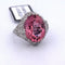 Bague 49 Bague en platine avec tourmaline 8,00 ct et diamants 0,50 ct 58 Facettes AN532