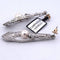 Boucles d'oreilles Boucles d’oreilles Art déco en or blanc 18 carats, perles Akoya et diamants 58 Facettes OR106