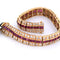 Bracelet Bracelet vintage en or jaune 18 carats avec rubis et diamants 58 Facettes BR99