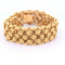Bracelet Bracelet maille tressée en or jaune 18 carats 58 Facettes BR111