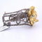 Bracelet Bracelet rigide motif gecko en or 18 carats, diamants et saphirs 58 Facettes BR113