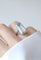 Bague 58 Bague Cocktail aigue-marine 8,00 ct en or blanc 58 Facettes