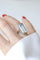 Bague 58 Bague Cocktail aigue-marine 8,00 ct en or blanc 58 Facettes