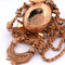 Collier Collier ancien - Camée en corail en or 14 carats et diamants 58 Facettes CL115