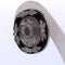 Boucles d'oreilles Boucles d'oreilles vintage en platine avec onyx, cristal de roche et diamants 58 Facettes OR190