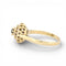 Bague 55 Bague vintage - Halo en or jaune 18 carats, saphir et diamants 58 Facettes AN486