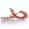 Boucles d'oreilles Boucles d’oreilles créoles pavées en or rose 18k et diamants 58 Facettes OR204