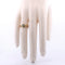 Bague 49 Bague ancienne en or jaune et blanc 18 carats et diamant 58 Facettes