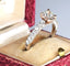 Bague 55 Bague en or blanc 18 ct avec diamants taille brillant 58 Facettes