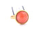 Bague 48 Bague corail en or jaune 18 carats - années 1980 58 Facettes