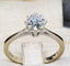 Bague 52 Solitaire - Bague en or blanc 18 carats et diamant 0,70 ct 58 Facettes