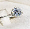 Bague 52 Solitaire - Bague en or blanc 18 carats et diamant 0,70 ct 58 Facettes