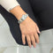 Bracelet Art Nouveau - Bracelet ancien en platine 950 et diamants 58 Facettes