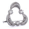Broche Broche ancienne en or blanc 18 kt et diamants 58 Facettes SP11 '(05719)