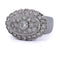 Bague 56 Bague grappe en or blanc 18 kt et diamants 58 Facettes AN125 '(05119)