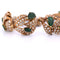 Boucles d'oreilles Ensemble collier et boucles d’oreilles émeraudes et diamants 58 Facettes CL31