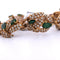 Boucles d'oreilles Ensemble collier et boucles d’oreilles émeraudes et diamants 58 Facettes CL31