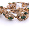 Boucles d'oreilles Ensemble collier et boucles d’oreilles émeraudes et diamants 58 Facettes CL31