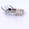 Bague 55 Bague en or blanc 18 carats avec diamants 58 Facettes