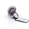 Bague 49 Art déco - Bague en or blanc 18 carats avec saphir et diamants 58 Facettes
