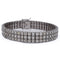 Bracelet Bracelet en or blanc 18 carats avec diamants 58 Facettes BR44 (00869)