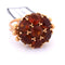 Bague 55 Bague vintage en or jaune 18 carats et quartz citrine 58 Facettes AN281