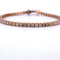 Bracelet Bracelet tennis unisexe en or rose 18 carats et diamants 58 Facettes BR116 (00719)
