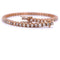 Bracelet Bracelet tennis unisexe en or rose 18 carats et diamants 58 Facettes BR116 (00719)