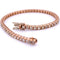 Bracelet Bracelet tennis unisexe en or rose 18 carats et diamants 58 Facettes BR116 (00719)