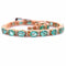 Bracelet Bracelet tennis unisexe en or rose 18 carats et émeraudes 58 Facettes BR62 (04429)