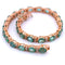 Bracelet Bracelet tennis unisexe en or rose 18 carats et émeraudes 58 Facettes BR62 (04429)