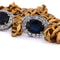 Collier Collier vintage - Collier en or 18 kt avec saphirs et diamants 58 Facettes CL53 '(0554)