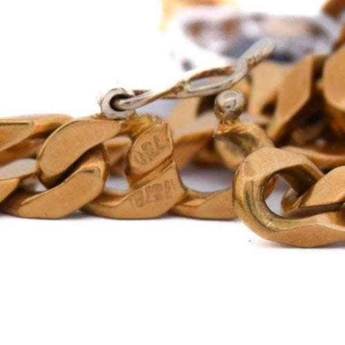 Collier Collier vintage - Collier en or 18 kt avec saphirs et diamants 58 Facettes CL53 '(0554)