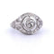 Bague 57 Liberty - Bague en or blanc 18 ct et diamants 2,30 ct 58 Facettes