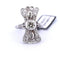 Bague 54 Bague Art déco en or blanc 18 ct et diamants 58 Facettes