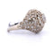 Bague 55 Bague Art nouveau en or blanc 18 carats et diamants 58 Facettes