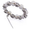 Broche Broche en or blanc 18 ct, perles de culture et saphirs 58 Facettes SP24 '(0379)
