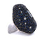 Bague 54 Bague cocktail en or blanc 18 ct avec aigue-marine, saphirs et diamants 58 Facettes AN329 (00649)
