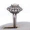 Bague 47 Bague rétro en platine avec diamants 58 Facettes AN340 '(00539)