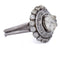 Bague 47 Bague rétro en platine avec diamants 58 Facettes AN340 '(00539)