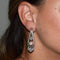 Boucles d'oreilles Boucles d'oreilles Art déco en or blanc 18 carats, perles et diamants 58 Facettes
