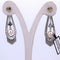 Boucles d'oreilles Boucles d'oreilles Art déco en or blanc 18 carats, perles et diamants 58 Facettes