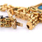 Collier Collier en or jaune 18 carats avec turquoise 58 Facettes