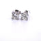 Boucles d'oreilles Boucles d'oreilles en or blanc 18 kt avec diamants 58 Facettes