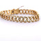 Bracelet Bracelet en or jaune 18 carats avec diamants 58 Facettes
