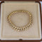 Bracelet Bracelet en or jaune 18 carats avec diamants 58 Facettes