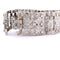 Bracelet Bracelet Art déco en platine et diamants taille ancienne 58 Facettes