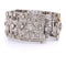 Bracelet Bracelet Art déco en platine et diamants taille ancienne 58 Facettes