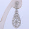 Boucles d'oreilles Boucles d'oreilles Art déco en or blanc 18 carats et diamants 58 Facettes